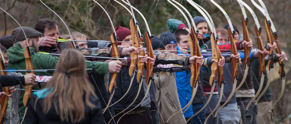 Pfeil und BogenWelt Dortmund Schützenreihe bei Veranstaltung Pfeil und BogenWelt Dortmund Schützenreihe bei Veranstaltung