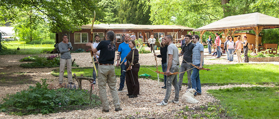 Pfeil und BogenWelt im Rombergpark Dortmund, Bogenschießen Seminar